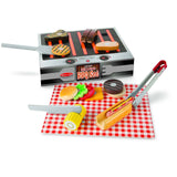 Melissa And Doug Wooden Grill And Serve BBQ Set - Radar Toys