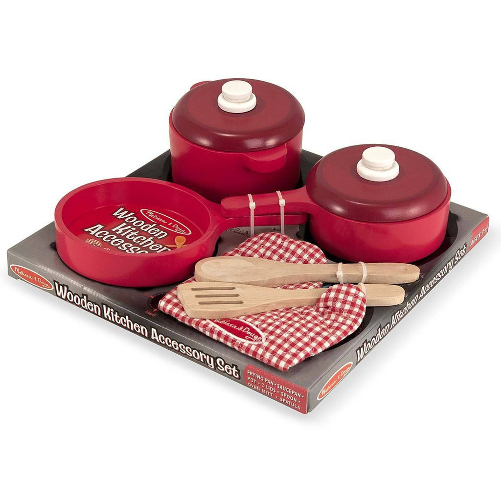 Melissa And Doug Wooden Kitchen Accessory Set - Radar Toys