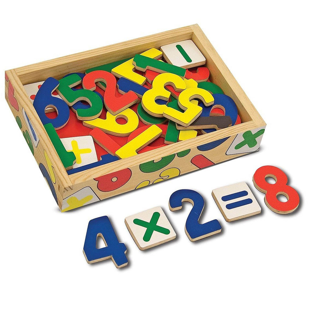 Melissa And Doug Wooden Number Magnets Set