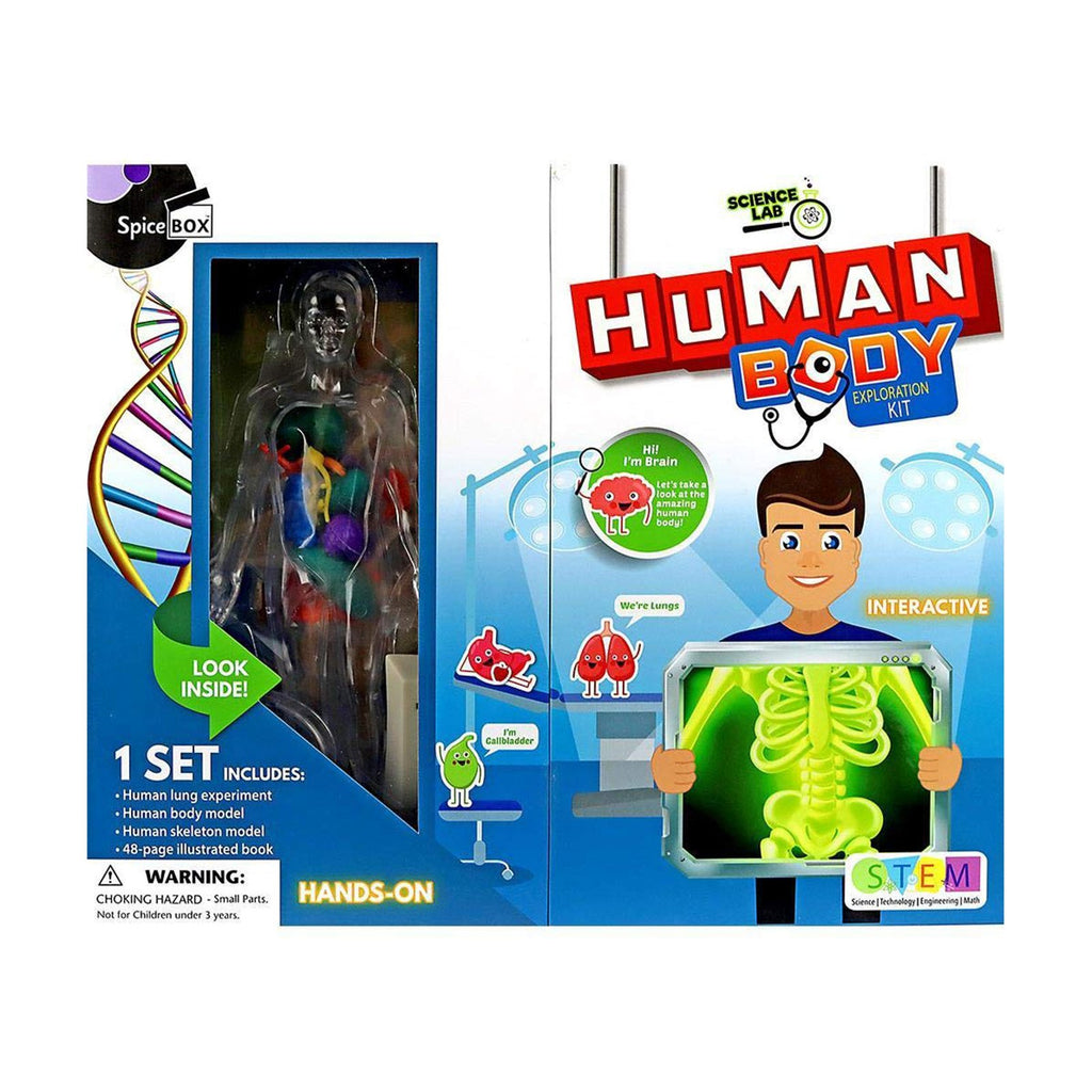 Spice Box Science Lab Human Body Exploration Set - Radar Toys
