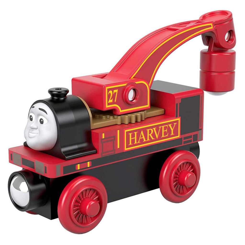 Thomas And Friends Wood Harvey Train Set