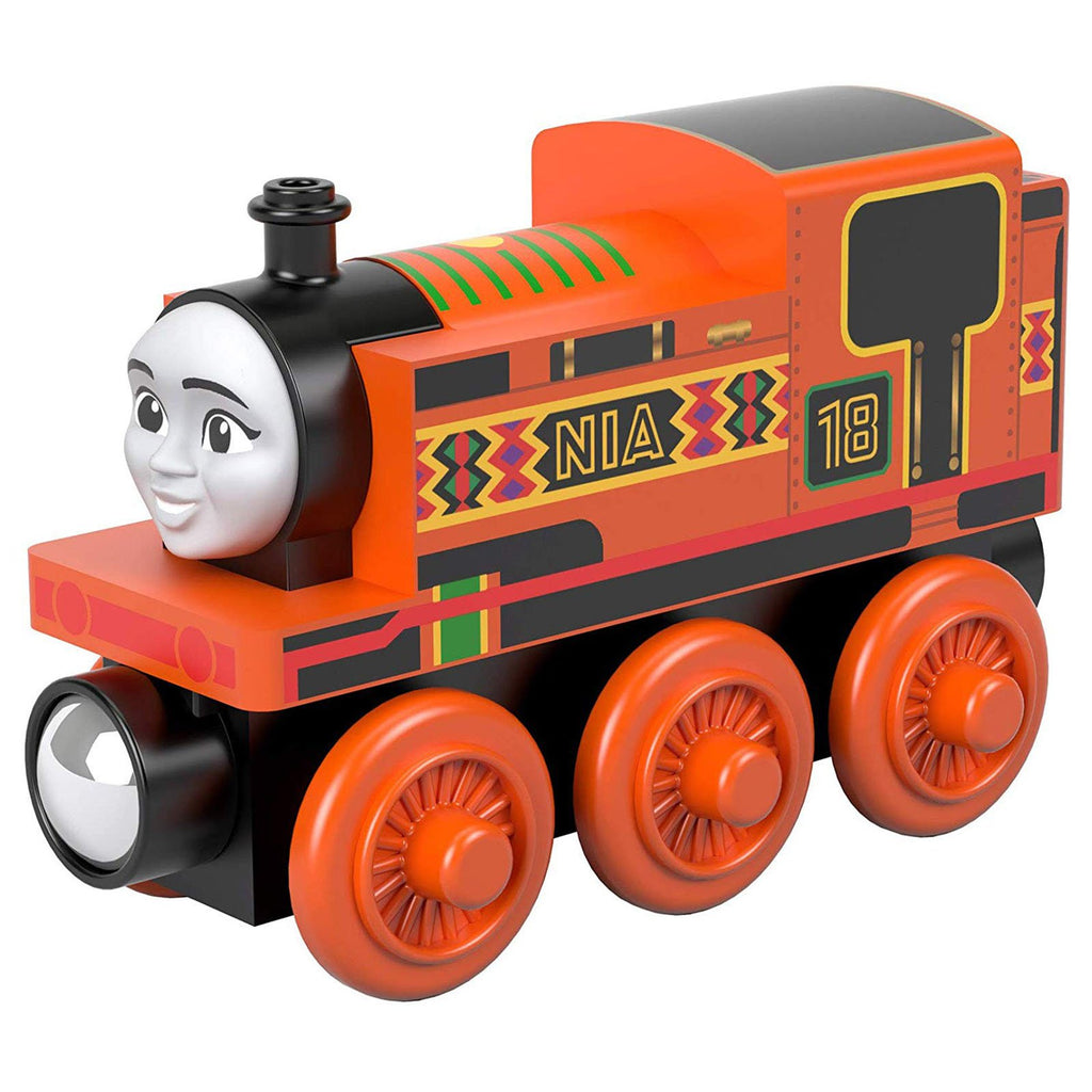 Thomas And Friends Wood Nia Train Set