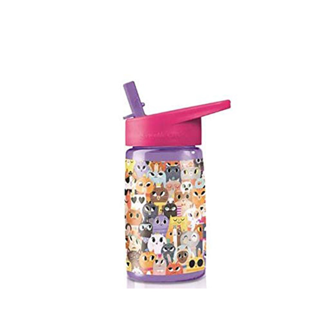 Crocodile Creek Cats Tritan 16 oz Water Bottle - Radar Toys