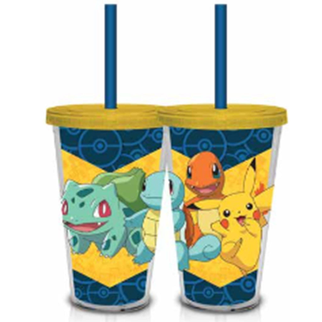 Pokemon Group Starting 18 oz. Carnival Travel Cup