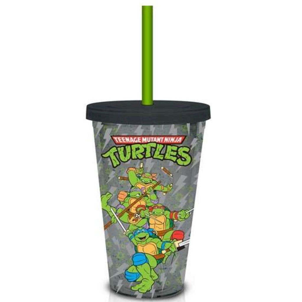 Teenage Mutant Ninja Turtles Glitter 18 oz. Travel Cup - Radar Toys