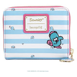 Loungefly Sanrio Tuxedo Sam Striped Zip Around Wallet - Radar Toys