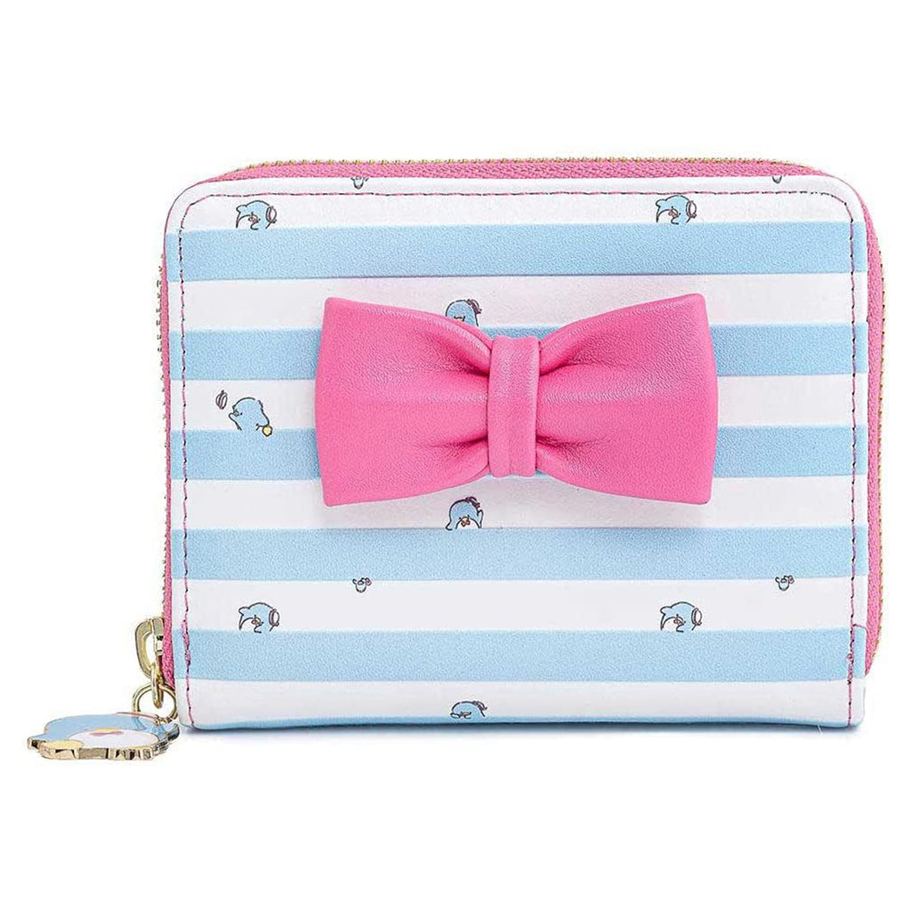 Loungefly Sanrio Tuxedo Sam Striped Zip Around Wallet