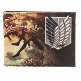 Attack On Titan Cast Bi-Fold Wallet - Radar Toys