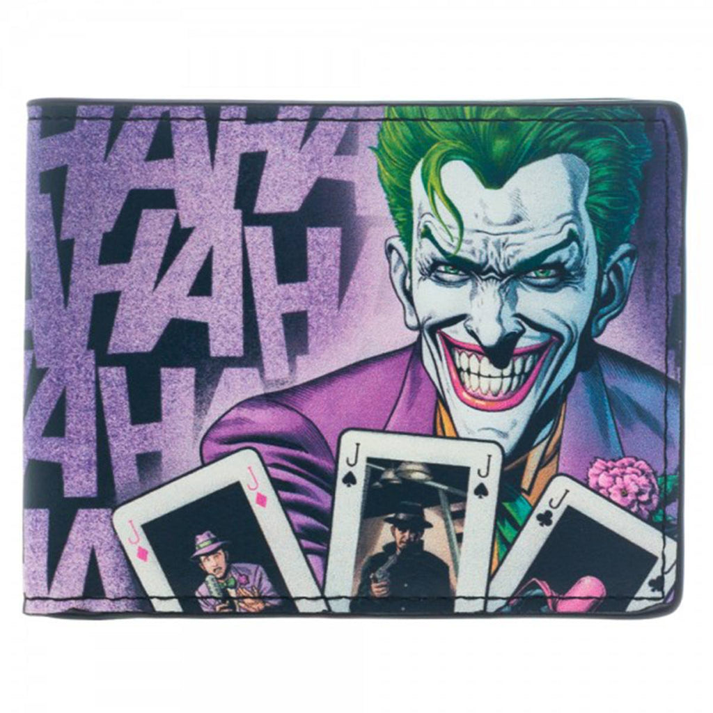 Batman Joker Hahaha Bi-Fold Wallet