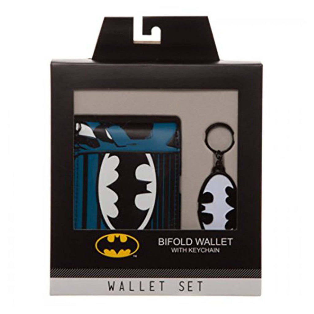 DC Comics Batman Classic Wallet And Keychain Box Set
