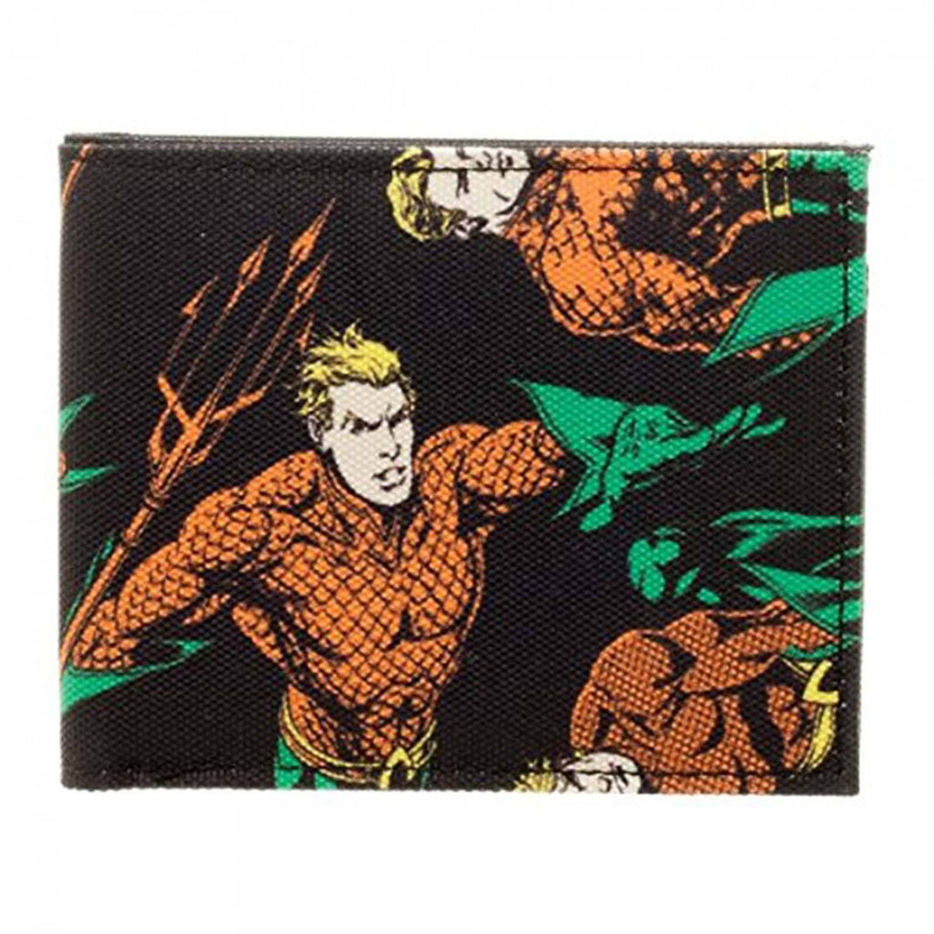 DC Justice League Aquaman Bi-Fold Wallet