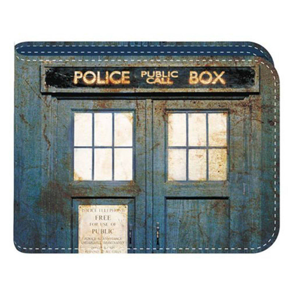 Doctor Who Distressed Tardis Bi-Fold Wallet - Radar Toys