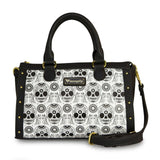 Loungefly Black & White Sugar Skull Duffel Bag Purse - Radar Toys
