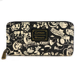Loungefly Cuphead Sepia Tone Zip Around Wallet - Radar Toys