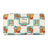 Loungefly Disney Checkered Characters Mint Wallet - Radar Toys
