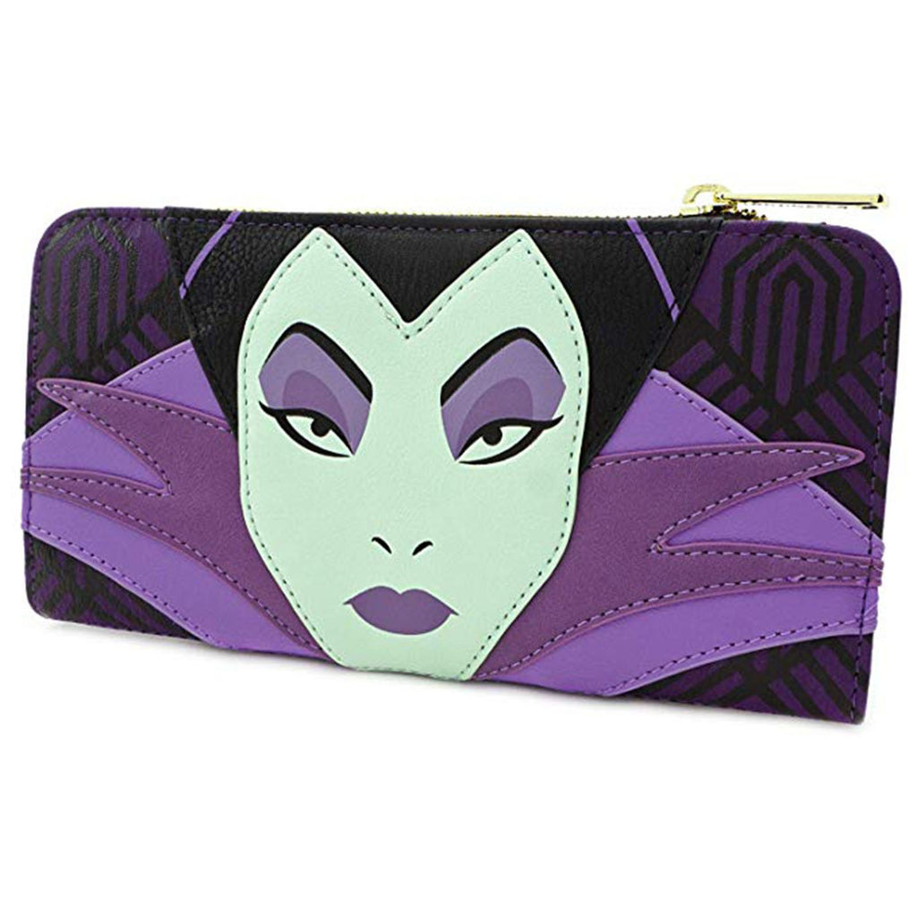 Loungefly Disney Maleficent Top Zip Wallet