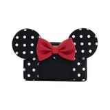 Loungefly Disney Minnie Mouse Black And White Polka Dots Wallet - Radar Toys