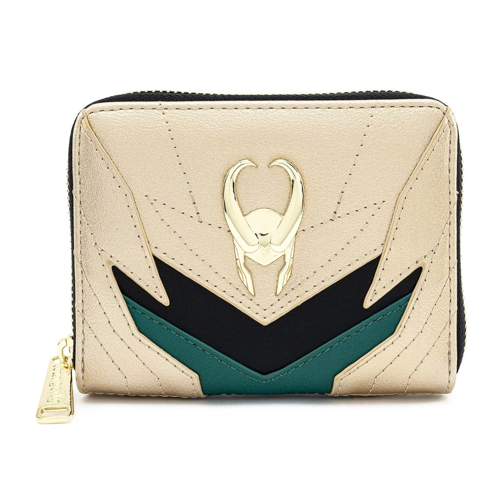 Loungefly Marvel Loki Classic Cosplay Zip Around Wallet