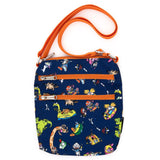 Loungefly Nickelodeon Retro Characters All Over Print Passport Bag Purse - Radar Toys