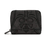 Loungefly Star Wars Black Darth Vader Zip Around Wallet - Radar Toys