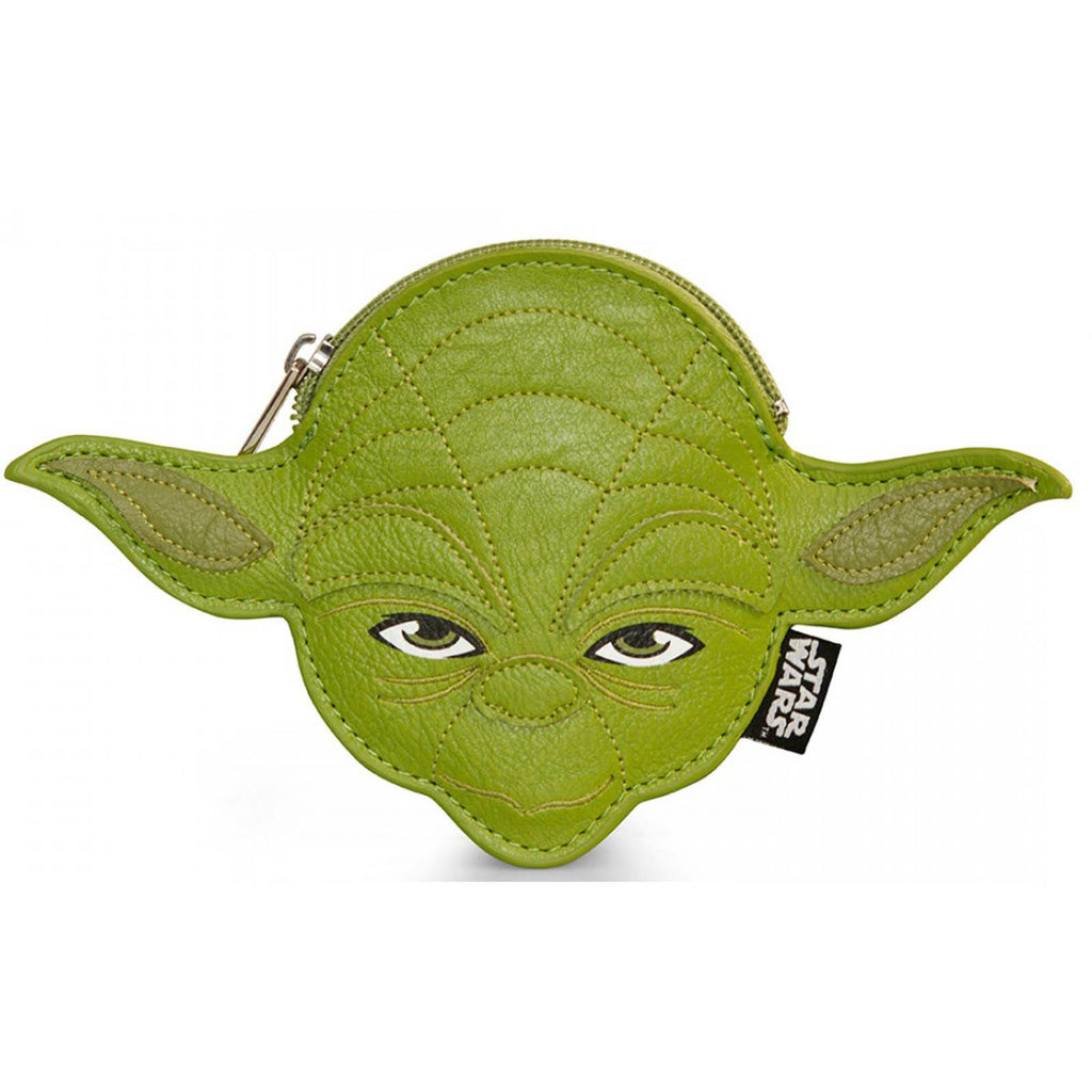 Loungefly Star Wars Yoda Faux Leather Face Coin Bag