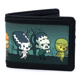 Loungefly Universal Monsters Chibi Characters Bifold Wallet - Radar Toys