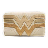 Loungefly Wonder Woman Logo Zip Around Wallet - Radar Toys