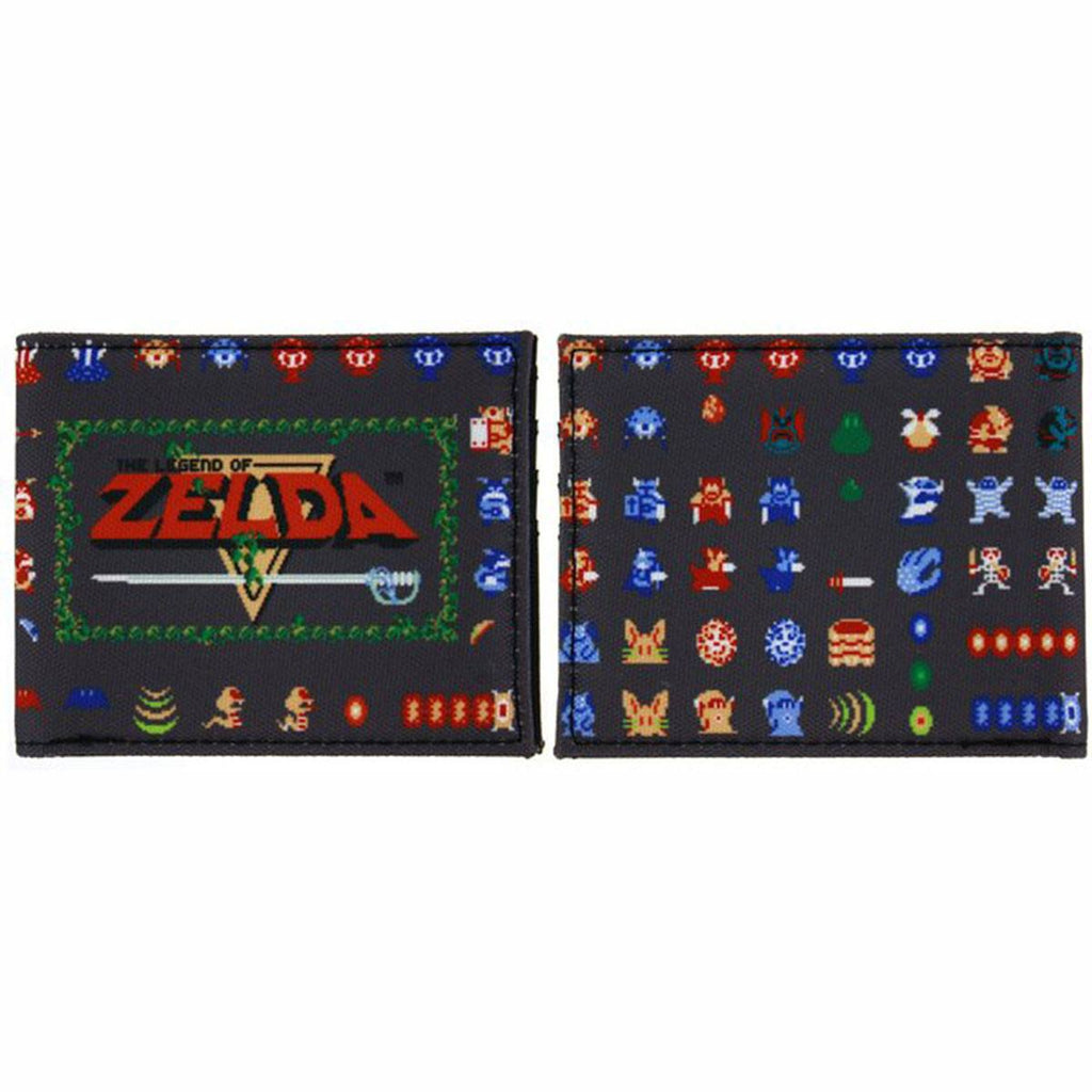 Nintendo Zelda Pixel Sublimated Bi-Fold Wallet
