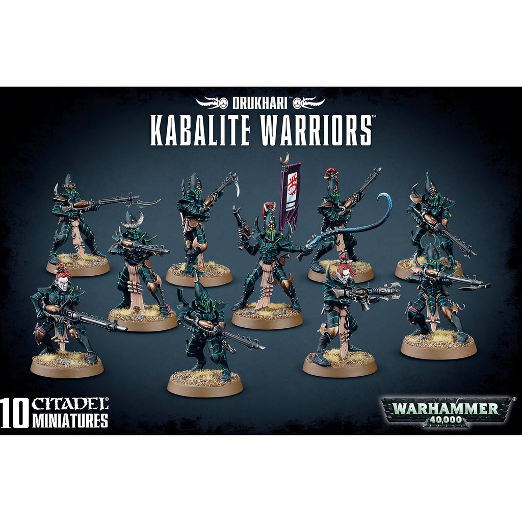 Warhammer 40,000 Drukhari Kabalite Warriors Set - Radar Toys