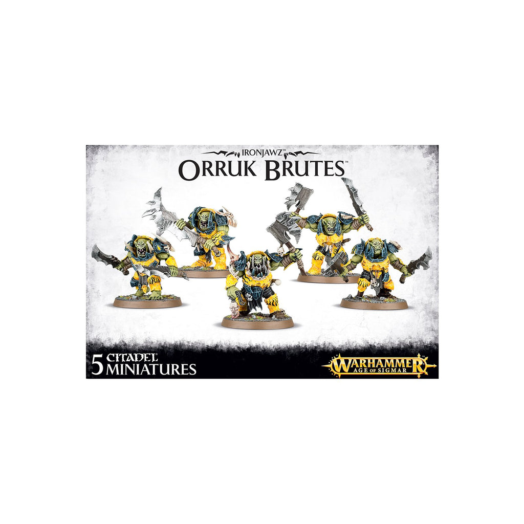 Warhammer Age Of Sigmar Ironjawz Orruk Brutes Set - Radar Toys