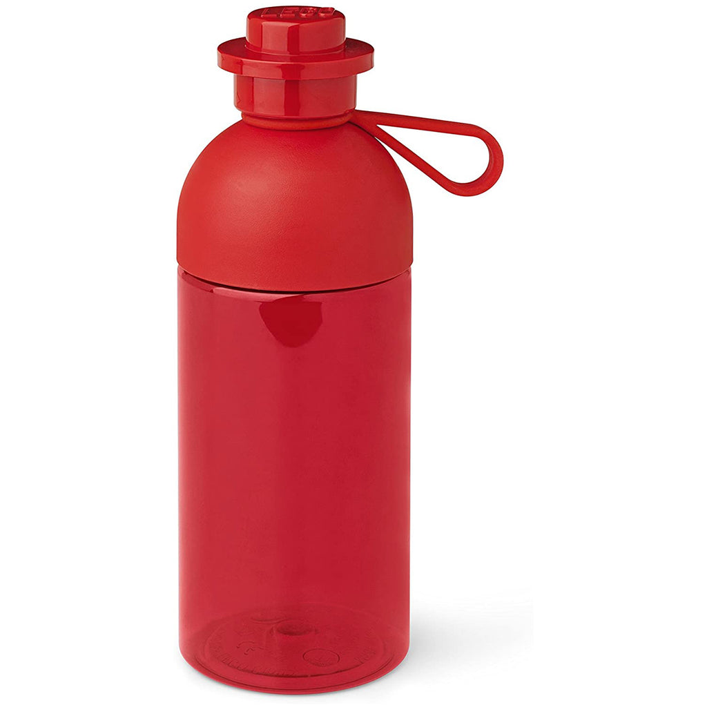 Lego® 17 Oz Hydration Transparent Red Water Bottle - Radar Toys