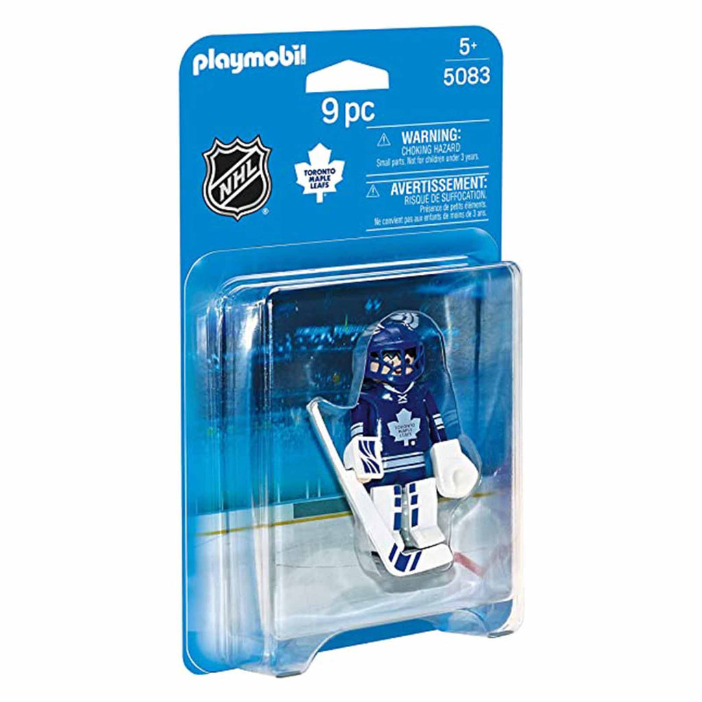 Playmobil NHL Toronto Maple Leafs Goalie Player Figure - Radar Toys