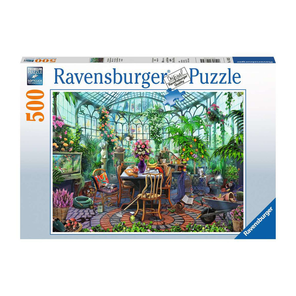 Ravensburger Greenhouse Mornings 500 Piece Puzzle