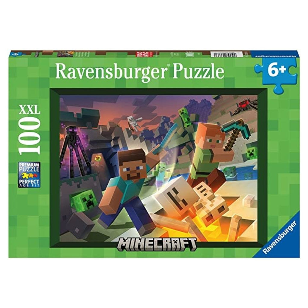 Ravensburger Minecraft Monsters 100 Piece Puzzle