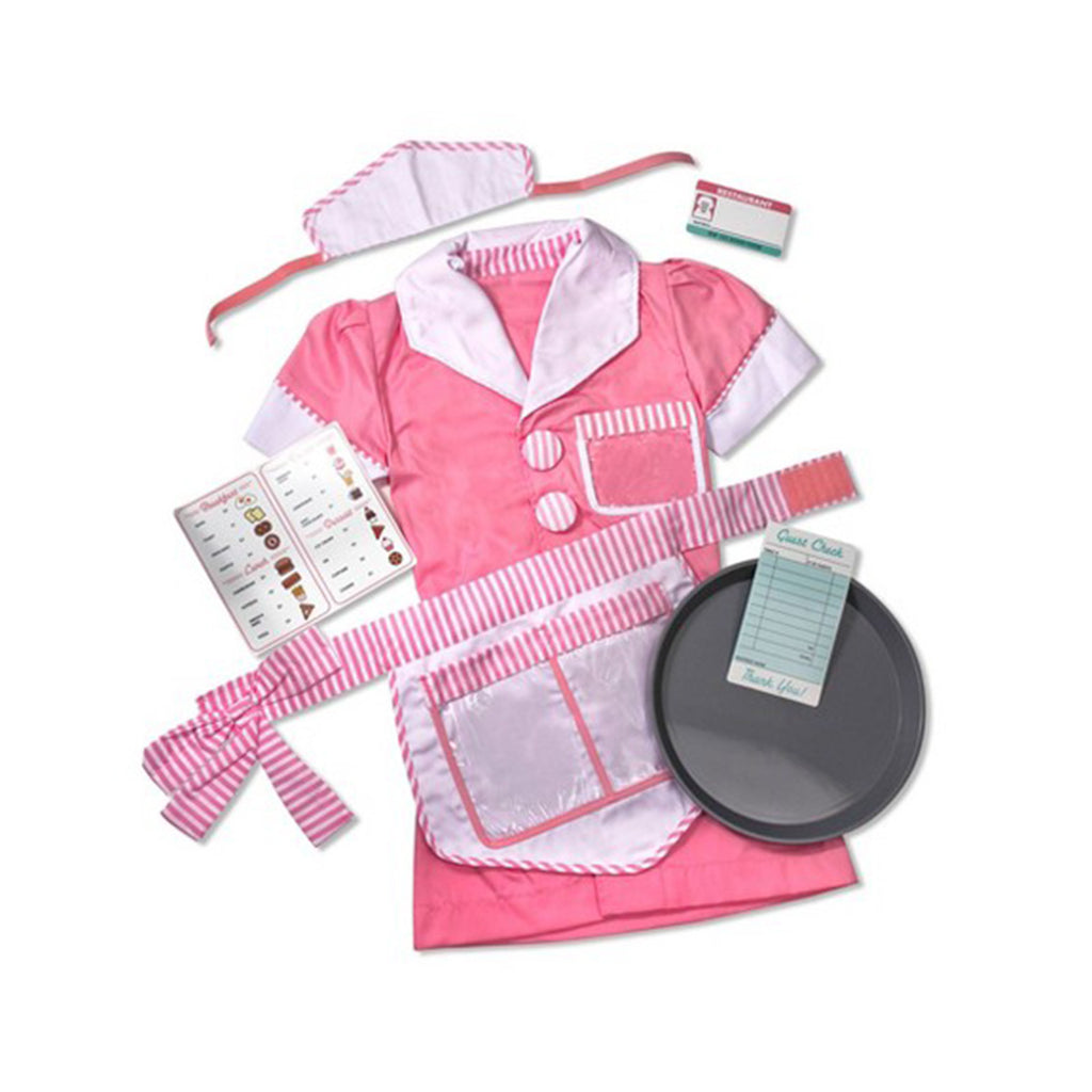 Melissa And Doug Waitress Role Play Set - Radar Toys