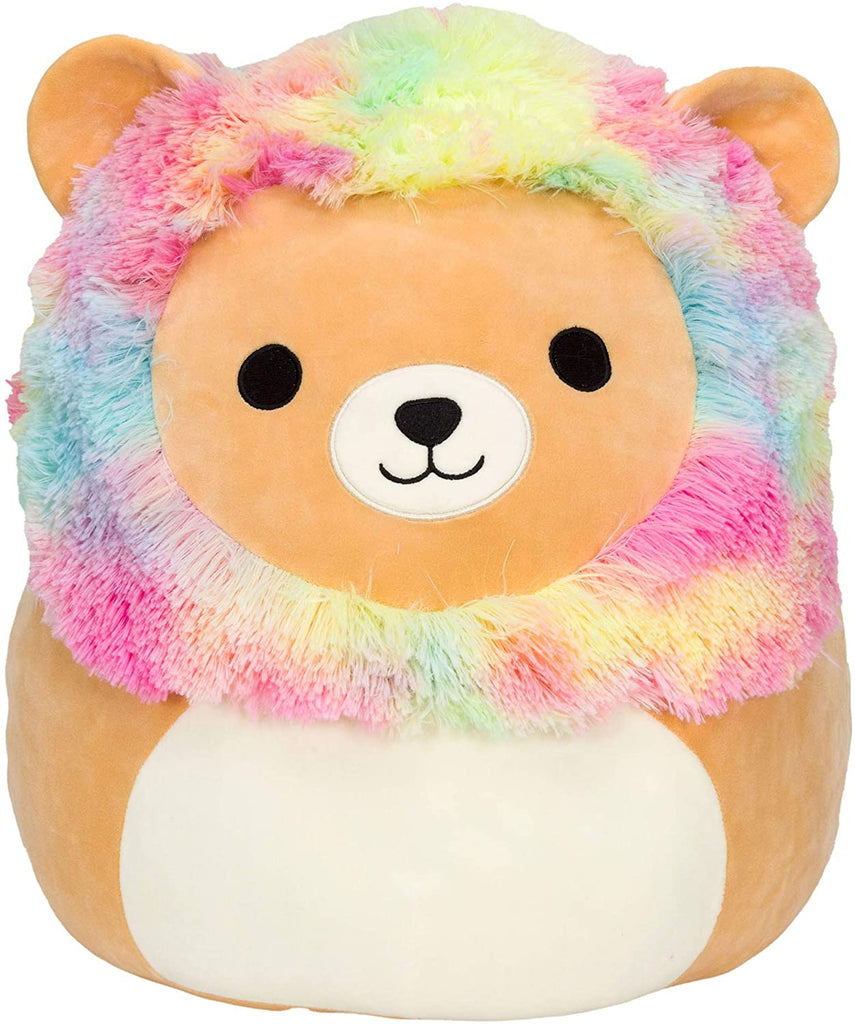 Squishmallow Leonard Rainbow Lion 8 Inch Plush Figure - Radar Toys