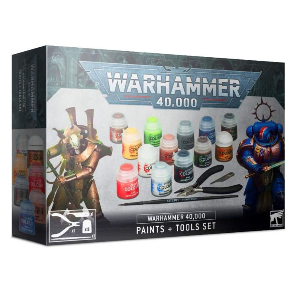 Warhammer 40,000 Paints And Tools Set - Radar Toys