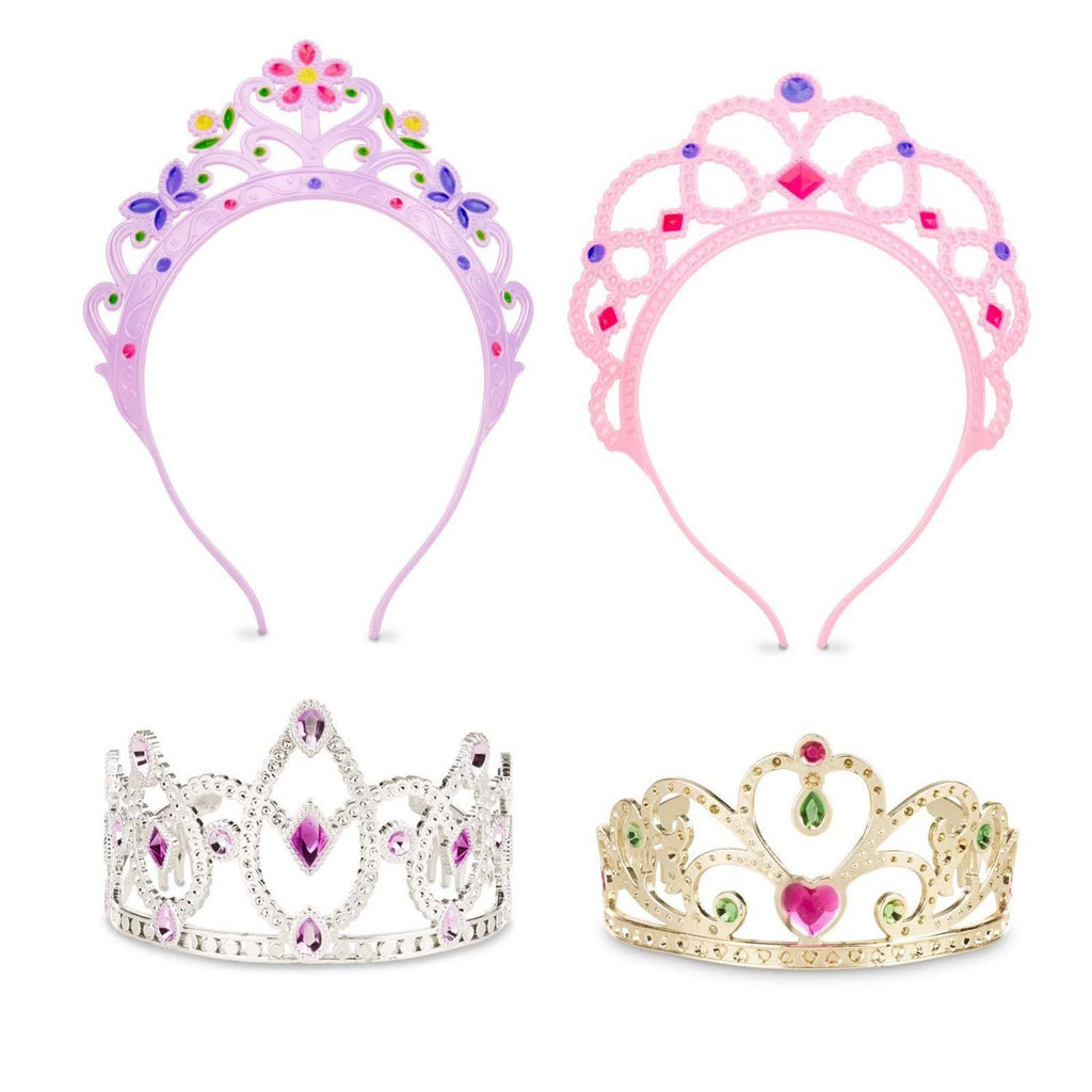 Melissa And Doug Dress Up Tiaras Role Play Collection - Radar Toys