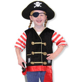 Melissa And Doug Pirate Role Play Costume Set - Radar Toys
