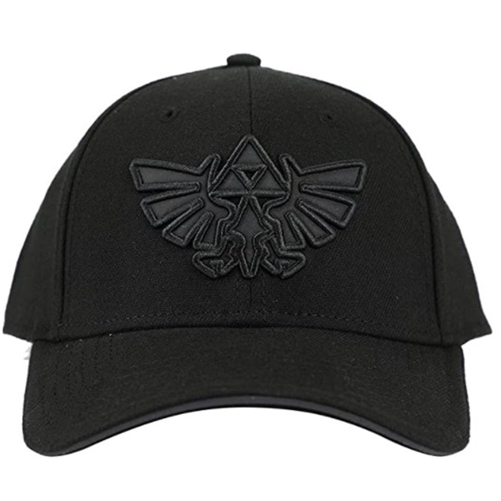 Bioworld Zelda Triforce Black Holographic Emblem Snapback Hat