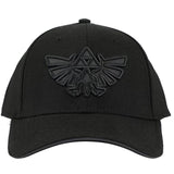 Bioworld Zelda Triforce Black Holographic Emblem Snapback Hat - Radar Toys