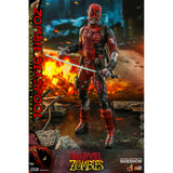 Hot Toys Marvel Zombies Movie Masterpeice Zombie Deadpool Figure - Radar Toys