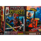 Hot Toys Marvel Zombies Movie Masterpeice Zombie Deadpool Figure - Radar Toys